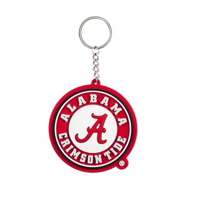 Alabama Evergreen PVC Keychain