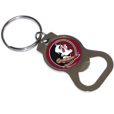 Florida State Evergreen Bottle Opener Key Ring