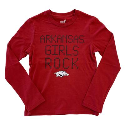 Arkansas Girls Rock Long Sleeve Tee