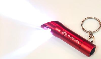 Western Kentucky Flashlight Bottle Opener Keychain