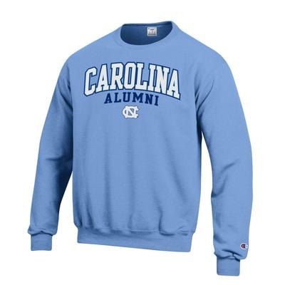 UNC Screen Fleece Alumni Crew Neck
