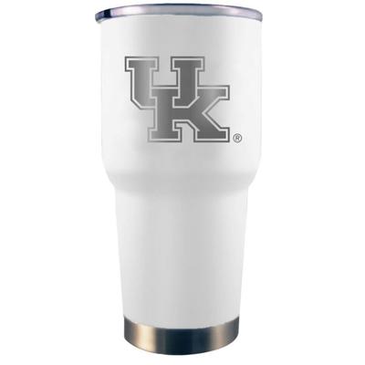 Kentucky YETI 30 Oz. White Rambler Tumbler