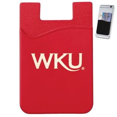 Western Kentucky Slim Silicone Card Wallet