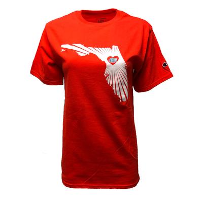 Florida Sunshine Gator Heart 2 for $28 Tee