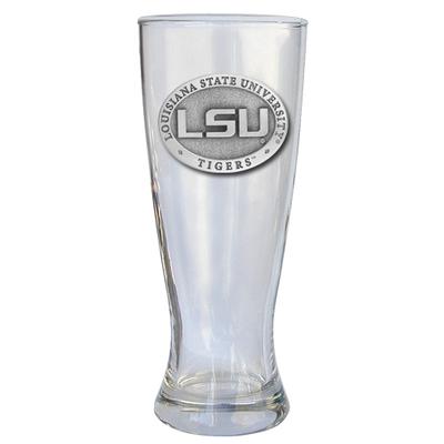 LSU Heritage Pewter Pilsner Glass