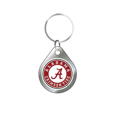 Alabama Crimson Tide Script A Logo Keychain