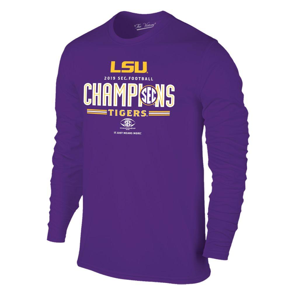 LSU | LSU 2019 SEC Conference Football Champions Tee Shirt | Alumni Hall