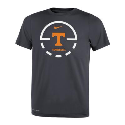 Tennessee Nike Boys' Court Logo Legend Tee