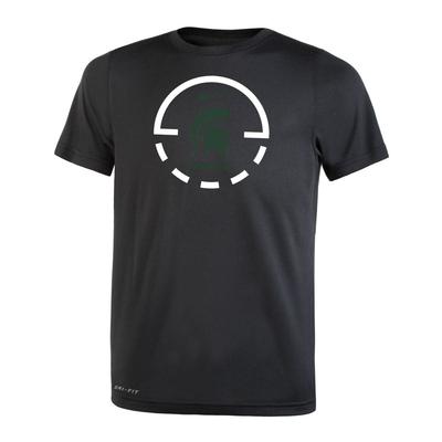 Michigan State Nike Boys' Court Logo Legend Tee
