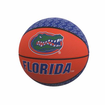 Florida Repeating Logo Mini Rubber Basketball