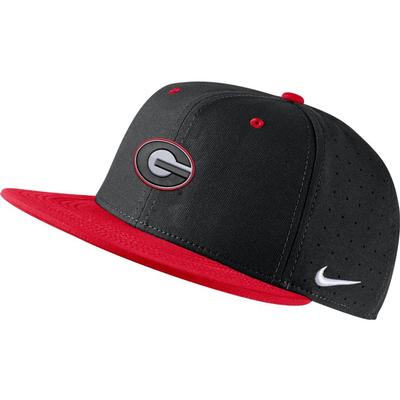 Georgia Nike Aero Fitted Baseball Cap