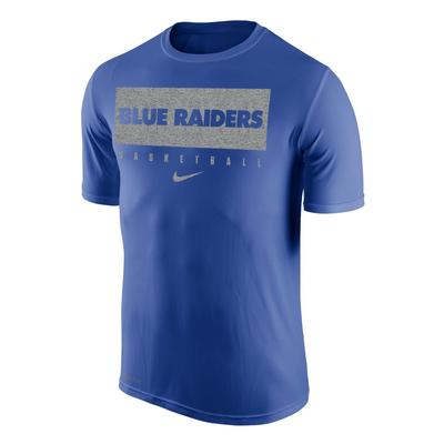 MTSU Nike Practice Legend Basketball Short Sleeve Tee
