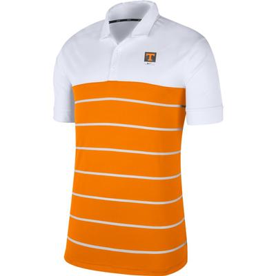 Tennessee Nike Label Striped Polo