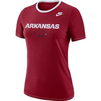 Arkansas Nike Women's Dry Crew Tee