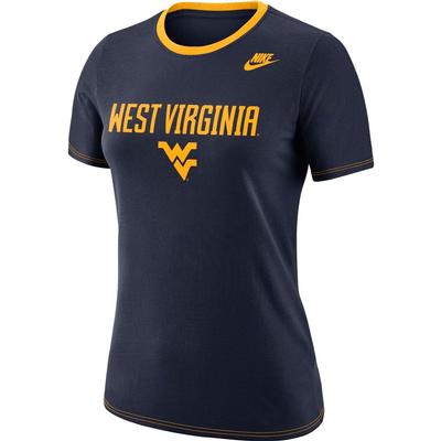 West Virginia Nike Women's Dry Crew Tee