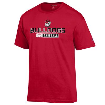Georgia Champion Bulldogs Baseball Tee