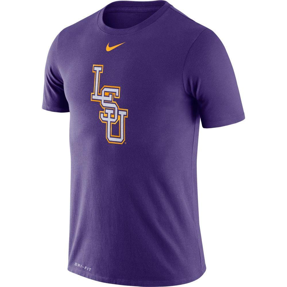 LSU | LSU Nike Dri-FIT Baseball Logo Tee | Alumni Hall