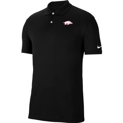 Arkansas Nike Golf Dry Victory Solid Polo