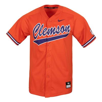 Clemson Nike Script Baseball Jersey