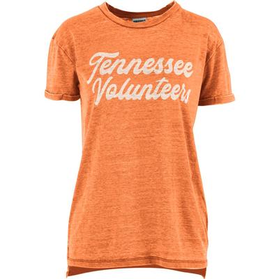 Tennessee Pressbox Women's Juniper Script Vintage Wash Tee
