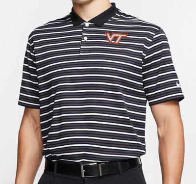 Virginia Tech Nike Golf Dry Victory Stripe Polo