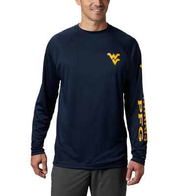 West Virginia Columbia Terminal Tackle Tee