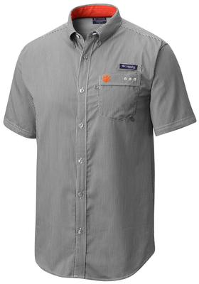 Clemson Columbia Harborside Gingham Shirt