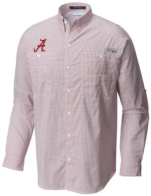 Alabama Columbia Super Tamiami Long Sleeve Shirt