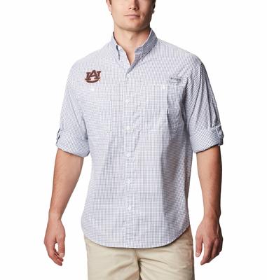Auburn Columbia Super Tamiami Long Sleeve Shirt