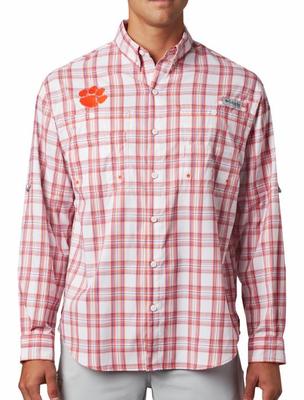 Clemson Columbia Super Tamiami Long Sleeve Shirt