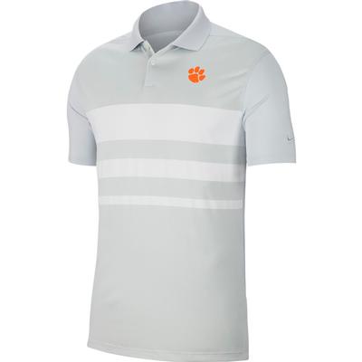 Clemson Nike Golf Dry Vapor Stripe Polo