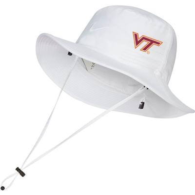 Virginia Tech Nike Golf Dri-FIT Bucket Hat - Side Team Logo