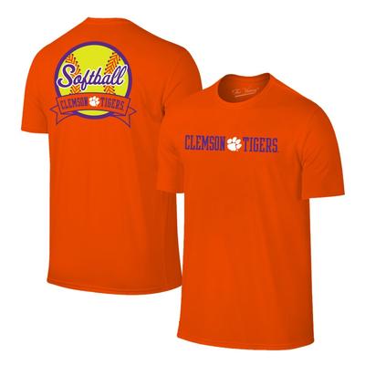 Clemson Women's Softball Banner Tee