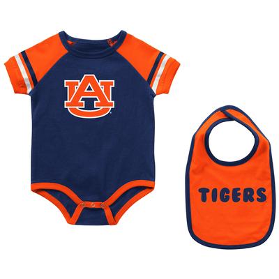 Auburn Colosseum Infant Warner Onesie and Bib