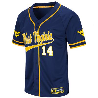 West Virginia Colosseum Men's Turf N Turf Baseball Jersey