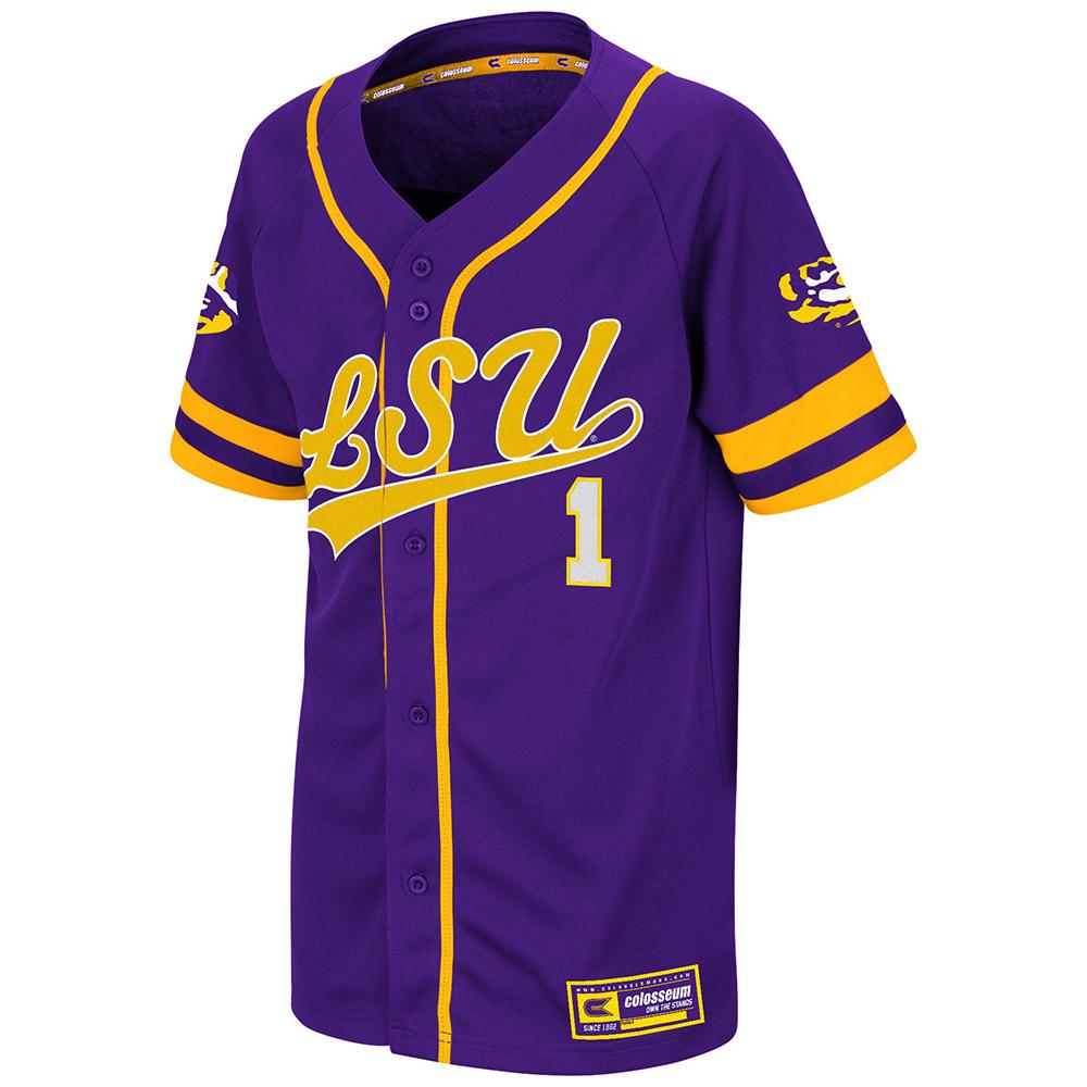 LSU | LSU Colosseum Youth Bam-Bam Baseball Jersey | Alumni Hall