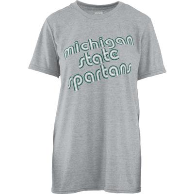 Michigan State Melange Good Times Tee