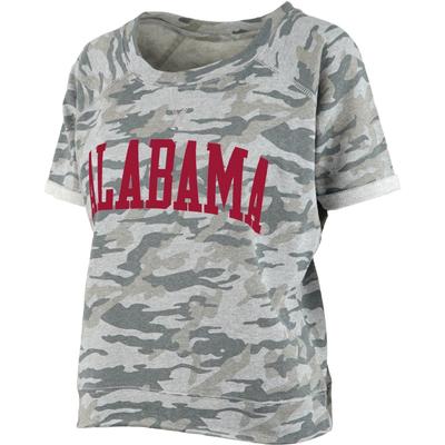 Alabama Pressbox Camo Splash Tee