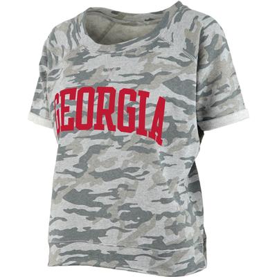 Georgia Pressbox Camo Splash Tee