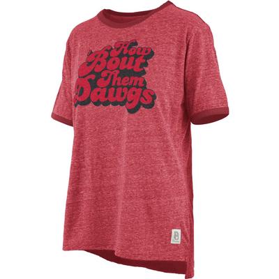Georgia Pressbox Angie Knobi Ringer Tee