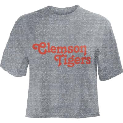 Clemson Cali Dreamin Knobi Crop Top