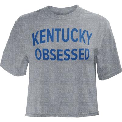 Kentucky Pressbox Obsessed Knobi Crop Top