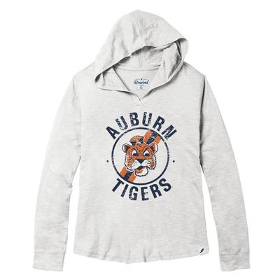 Auburn League Women's Distressed Slub Hoodie