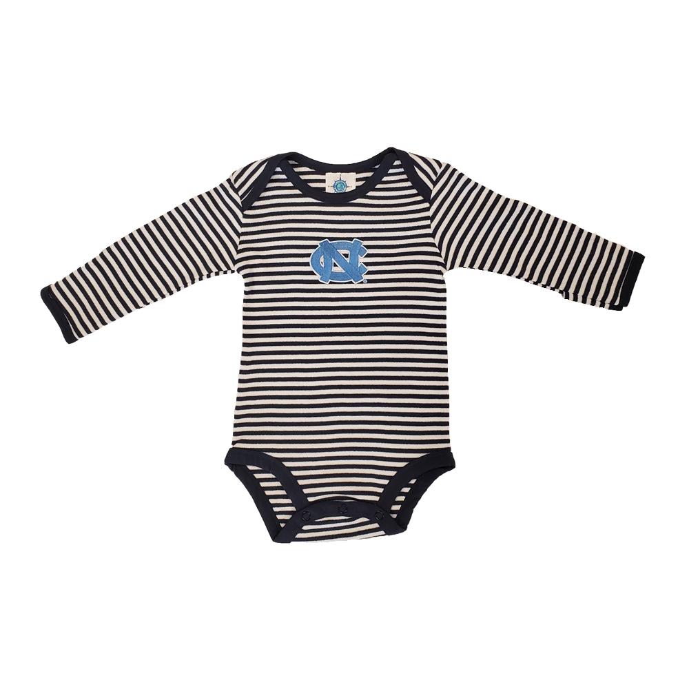 UNC UNC Infant Stripe Body Suit Alumni Hall