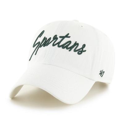 Michigan State 47' Brand Women's Lyric Script Clean Up Hat