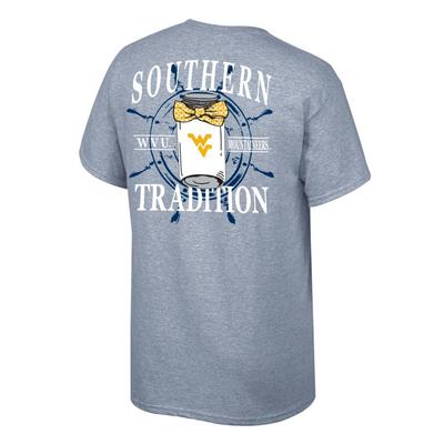 West Virginia Bow Straight Jar Tee