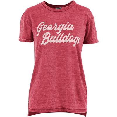 Georgia Pressbox Juniper Script Vintage Wash Tee