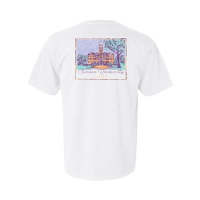 Clemson Summit Women's Hand Drawn Campus Short Sleeve Tee