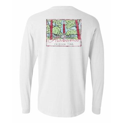 Alabama Summit Women's Hand Drawn Campus Long Sleeve Tee