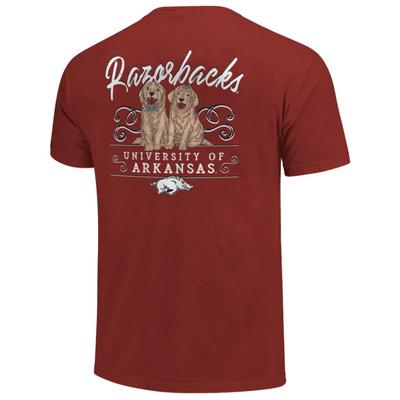 Arkansas Women's Double Trouble Short Sleeve Tee